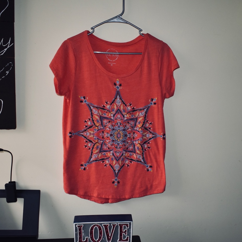Peach T-shirt